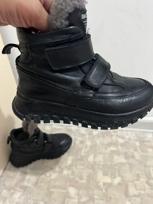 Ботинки на мальчика, кожанные