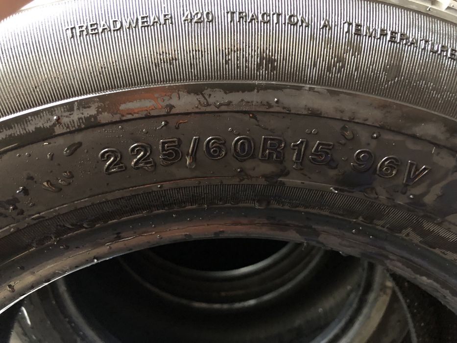 225/60/15 шины б/у из Германии