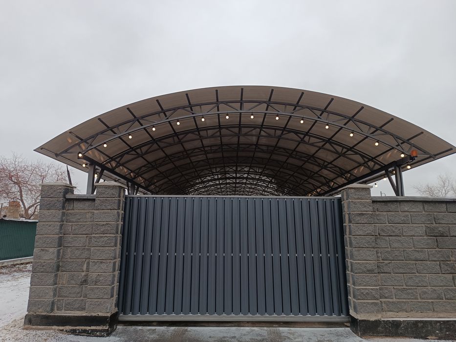 Навесы ферма сварочные работы