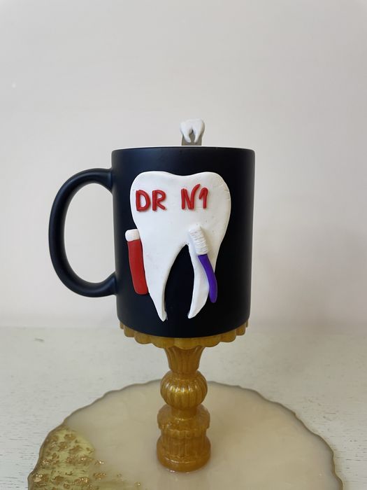 3D кружка. 3D бокал. Ручная работа.