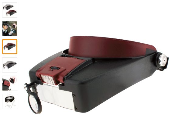 Очки-лупы-микроскопы.