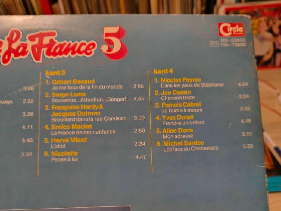 Muzica frantuzeasca  15+8 discuri vinil