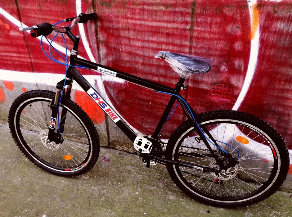 Bicicleta/MTB/roți 26"/DISCURI/suspensie/21 viteze/mărime M/echipare Shimano