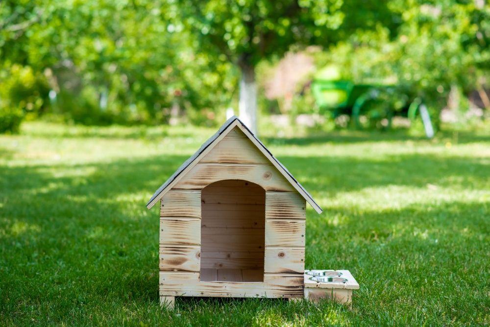 Къща за куче - Ретро,размер М - Къщичка за кучета,Колиба за кученца