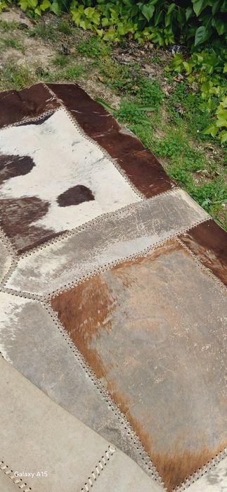 Килим от естествена телешка кожа