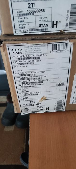 Коммутатор Cisco WS-C2960S-48TS-L