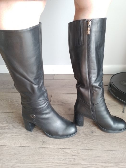 Сапоги женские натуральные