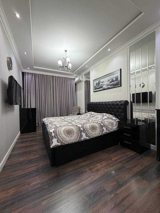 4-комнатная квартира 105 м² в ЖК Дархан с ремонтом и охраной