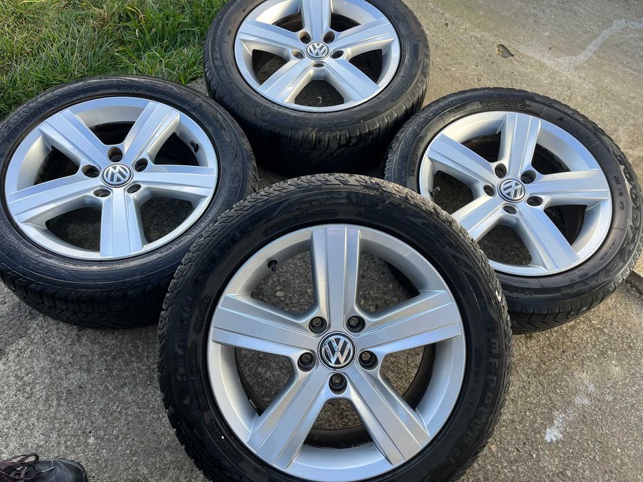 JANTE 16 VW GOLF7 Passat Jetta Touran CADDY Anvelope M+S 205/55/16