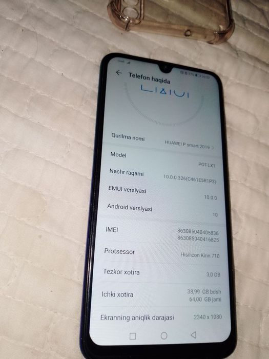 HUAWEI P SMART 64gb tel sotiladi