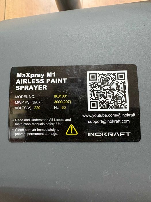 Pompa/Pulverizator de vopsea airless InoKraft MaXpray M1