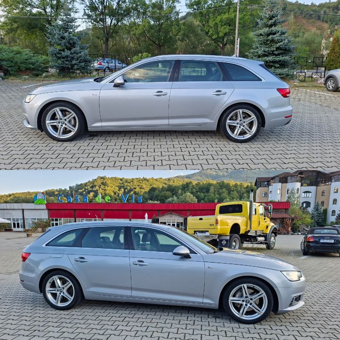Audi A4-b9 2017 quattro-3 S-line - piele-automat 2.0 tdi -190 cp led -bi xenon