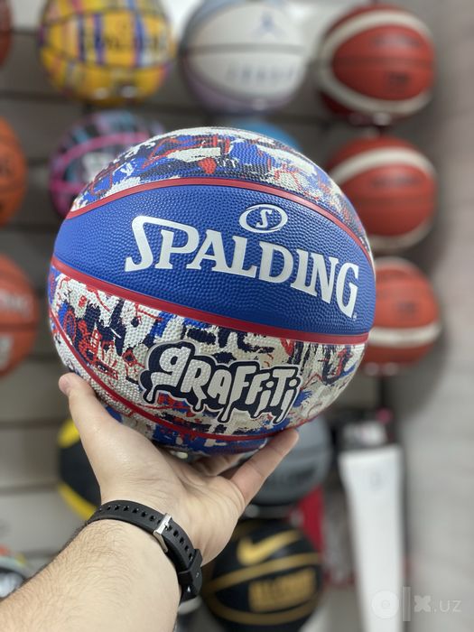 Распродажа Spalding Graffiti оригинальный баскетбольный мяч basketbol