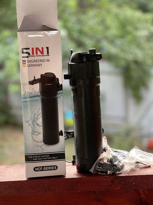 Filtru intern acvariu HCF-713 5 în 1 cu UV – 650 L/h