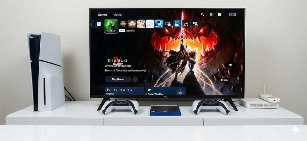 Vand PS5 Slim 1TB SSD, D-Chassis +2 Controlere+ Diablo IV (negociabil)