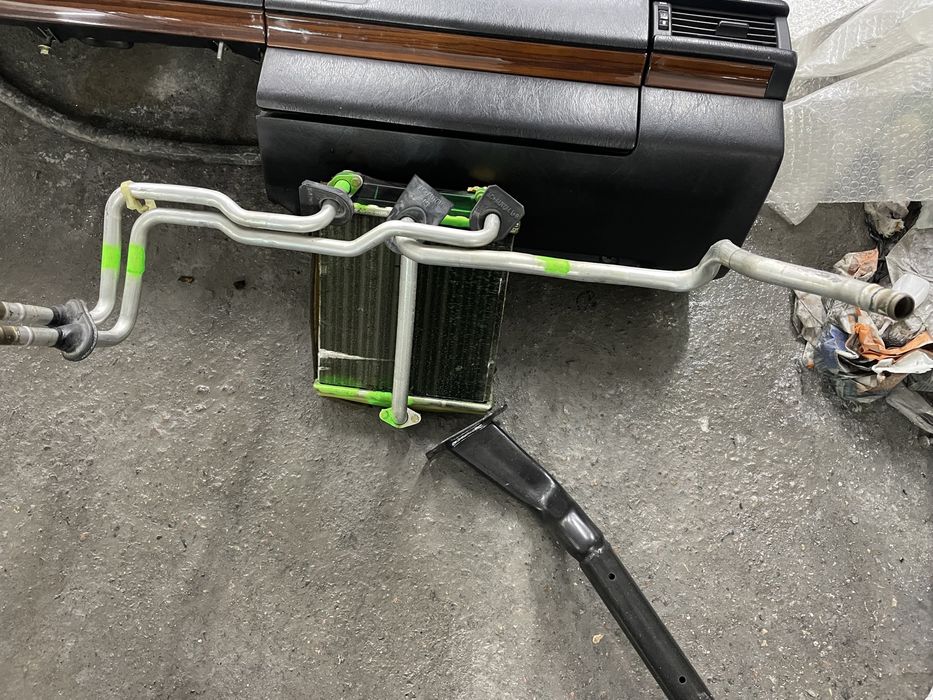 Замена радиатора печки w124 мерседес