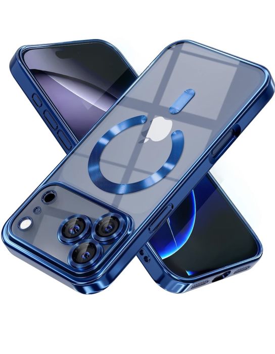 Iphone 17/17 AIR/17 PRO/17 PRO MAX - Husa Luxury Magsafe Folie Sticla