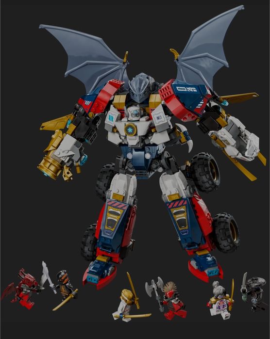 Lego Ninjago Ultrarobotul combinat al lui Zane