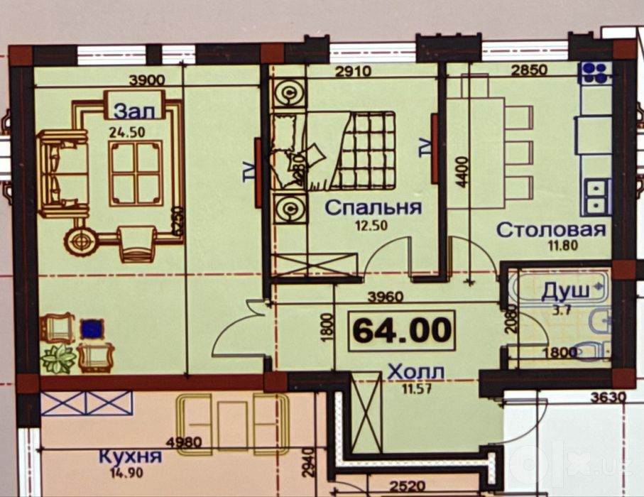 Продаётся квартира в элитном комплексе Gagarin Avenue