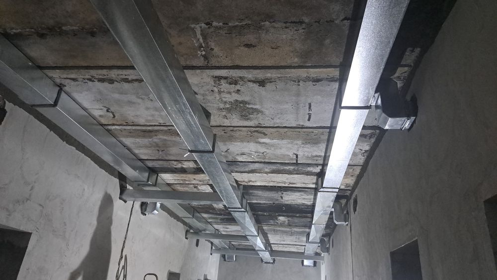 Вентиляции установка изделия