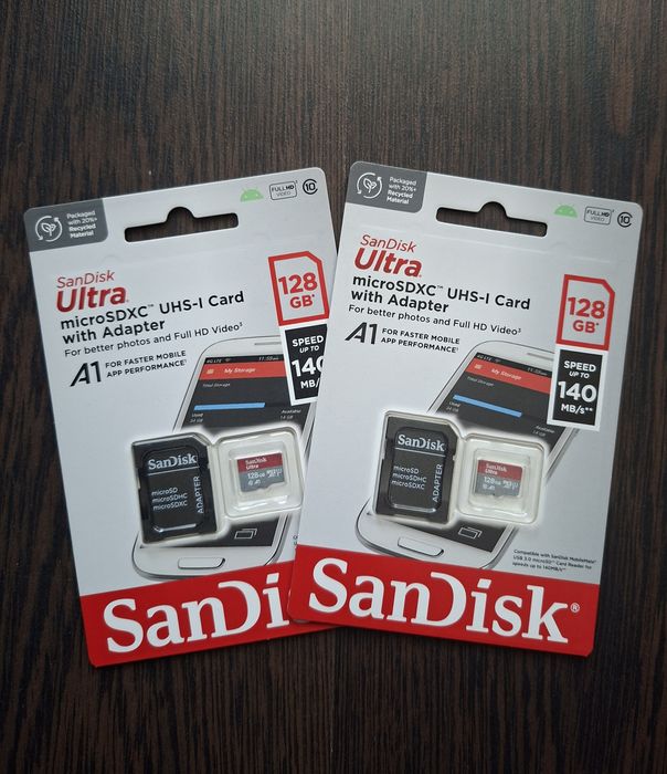Card MicroSD 128GB SanDisk Ultra