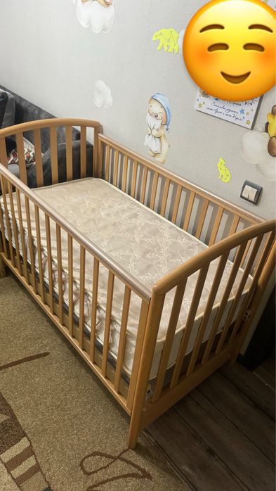 Детский манеж с ортопедическим матрасом