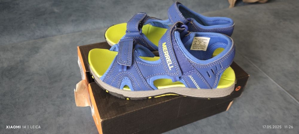 НОВЫЕ! Сандали на мальчика Merrell размер 34