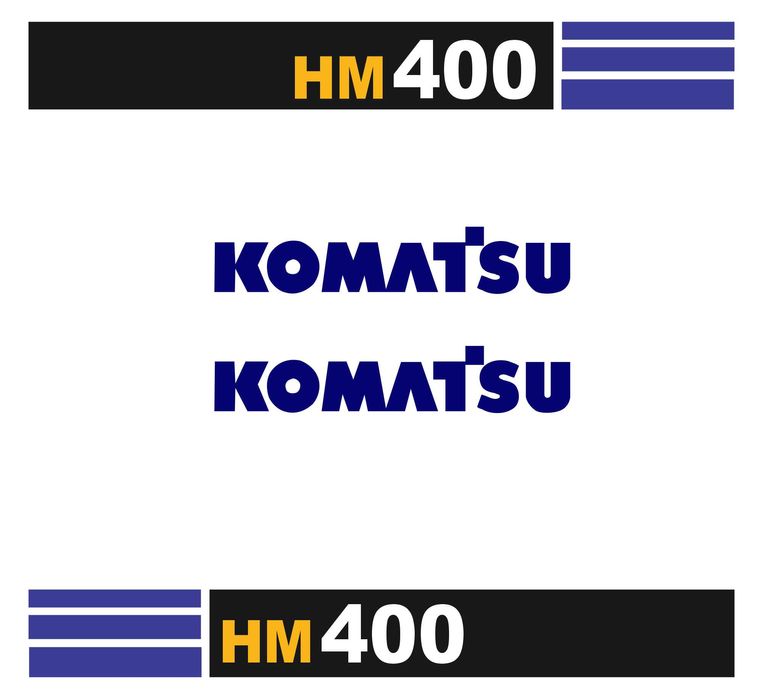 Sticker autocolant Komatsu Bobcat CAT JCB FIAT John Deere CLAAS CASE