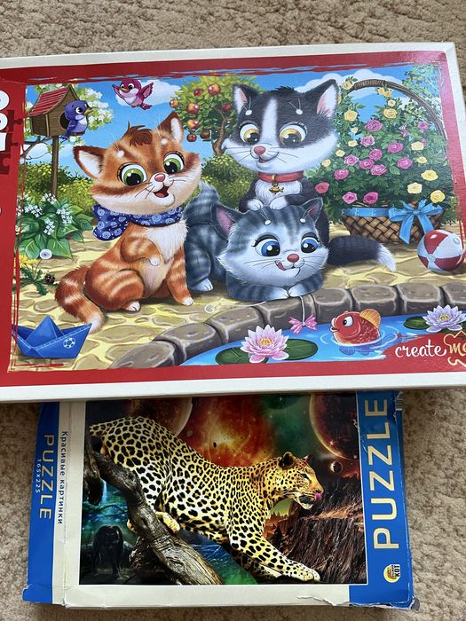 Пазлы для детей и взрослых