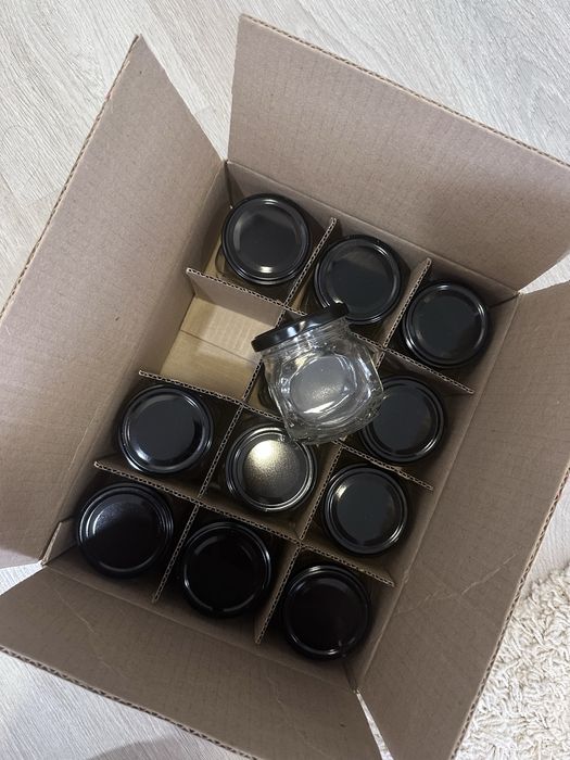 Баночки доя специй 12 шт стекло