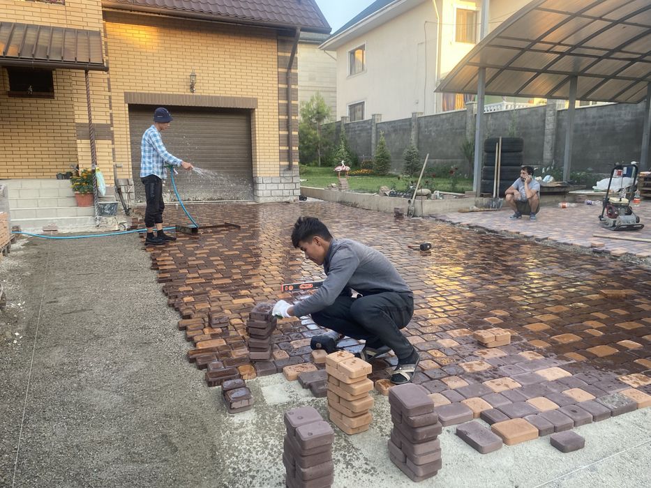 Укладка Брусчатка