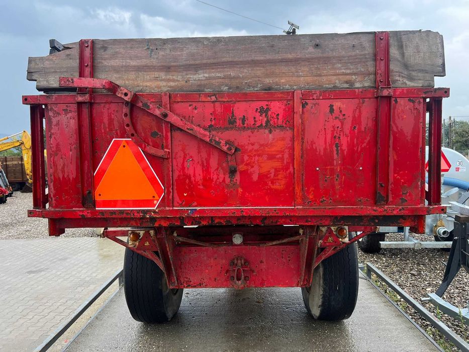 Remorca agricola basculabila BAV - sarcina 6-7 Tone + Video