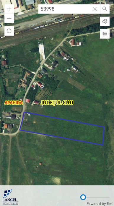 Teren  de vânzare in Apahida, Cluj, 11600mp