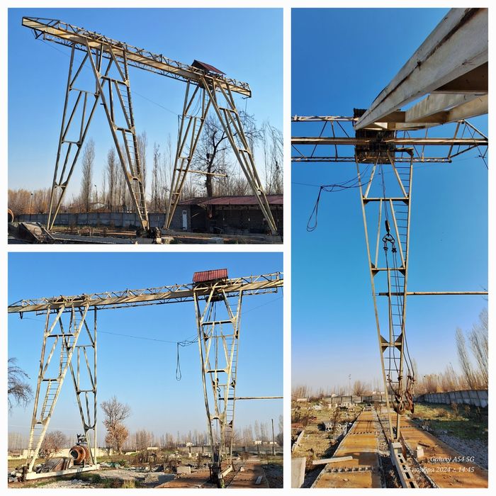 Козловой Кран ва ЖБИ ПЛИТА ишлаб чикариш срочно сотилади.