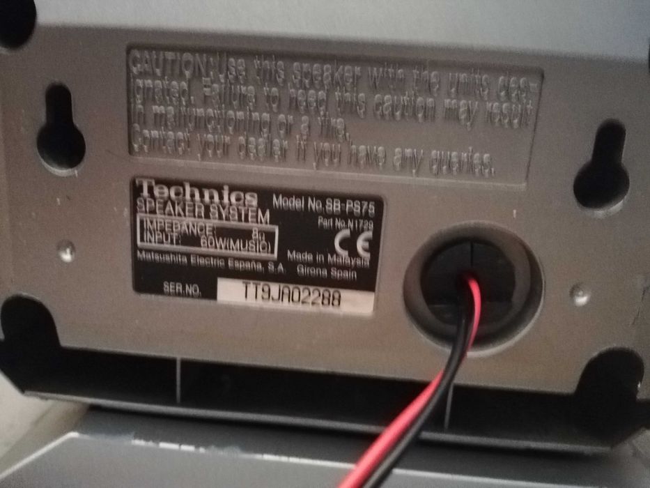 Set boxe sateliti Technics SB PS75- 3 piese