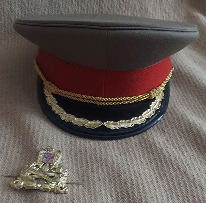 Efecte militare ofițer roman pelerina pantofi cascheta sapca