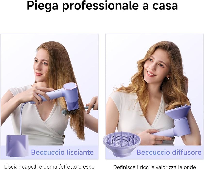 Високоскоростен сешоар Laifen Neo (Pastel Purple)
