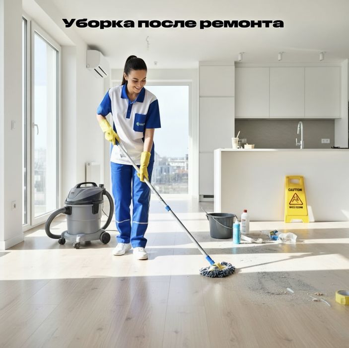 Уборка после ремонта