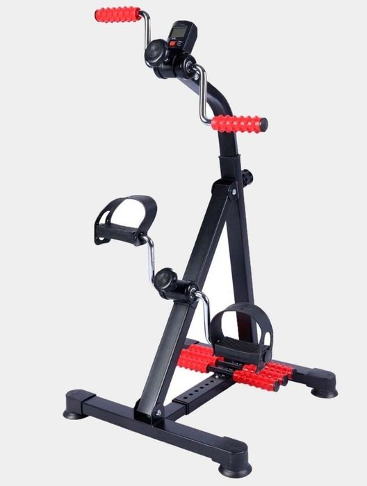 Мини велотренажер и массаж для ног