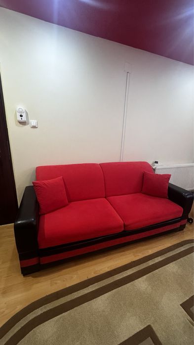 Canapea extensibila si 2 fotolii