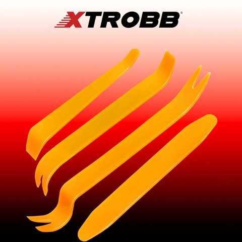 Set 4 unelte pentru indepartarea tapiteriei si pieselor plastic masini