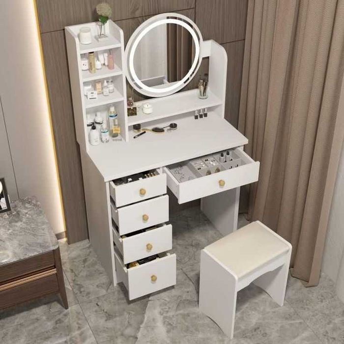 Туалетный столик с зеркалом на  LED-подсветки стол для макияжа