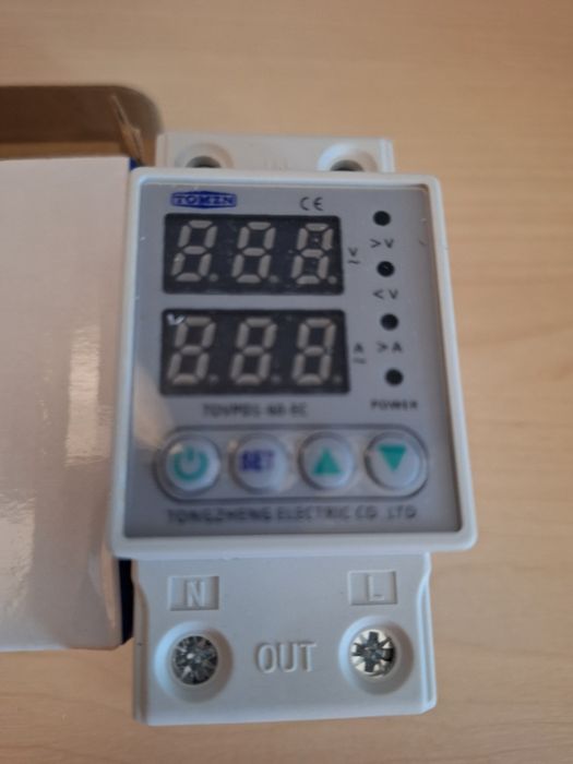 TOMZN Защита срещу пренапрежение и ниско напрежение - 63А монофазна