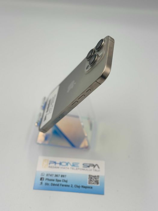 iPhone 16 Pro 256Gb 93%- Din magazin,cu garantie! RATE TBI !