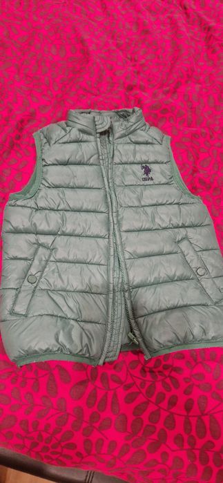 Vesta matlasata băieți, mărimea 5-6 ani, mărimea 110-116 US POLO