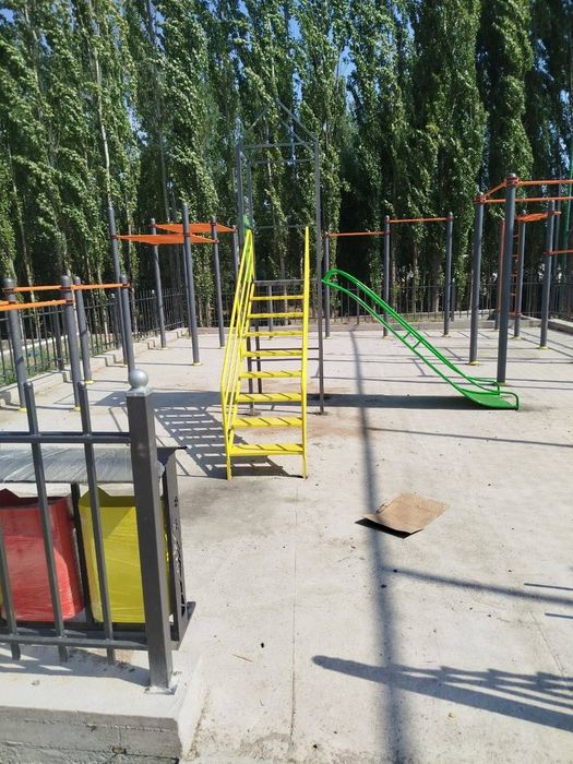 Воркаут турник брус Детские площадки