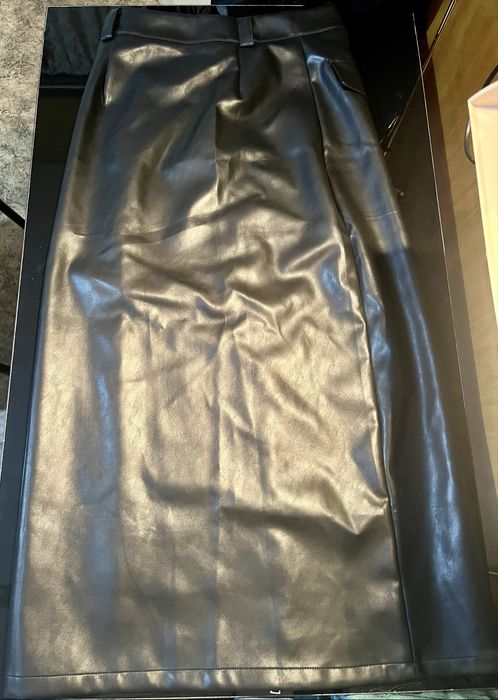 Кожанная юбка(Эко)