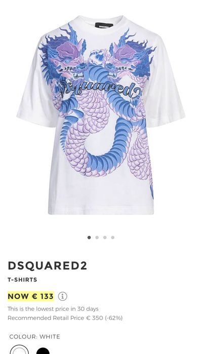 Дамска оригинална тениска Dsquared2