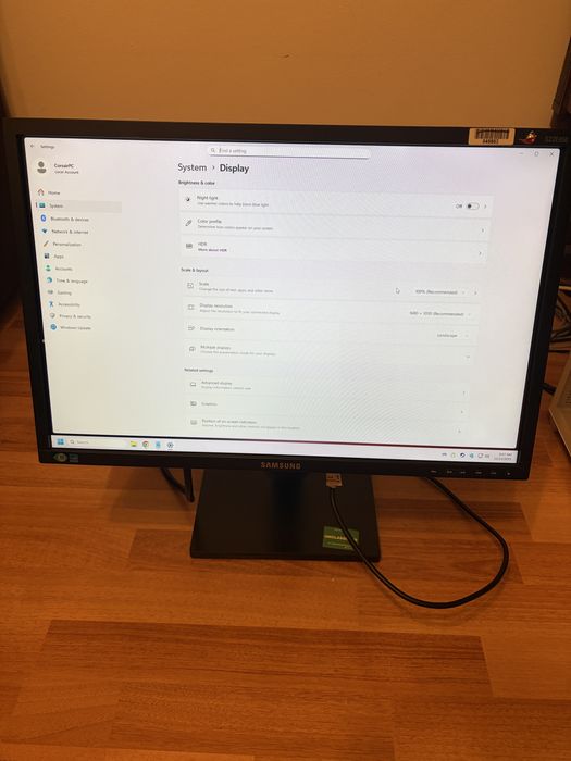Monitor LCD Samsung 22 inch WSXGA+ , S22E450BW