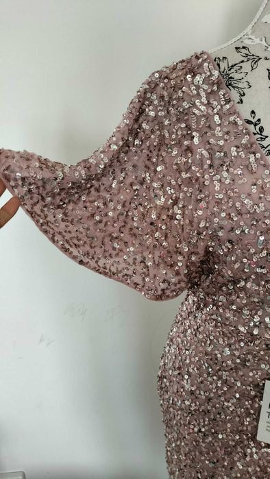 Rochie ocazie, cu paiete